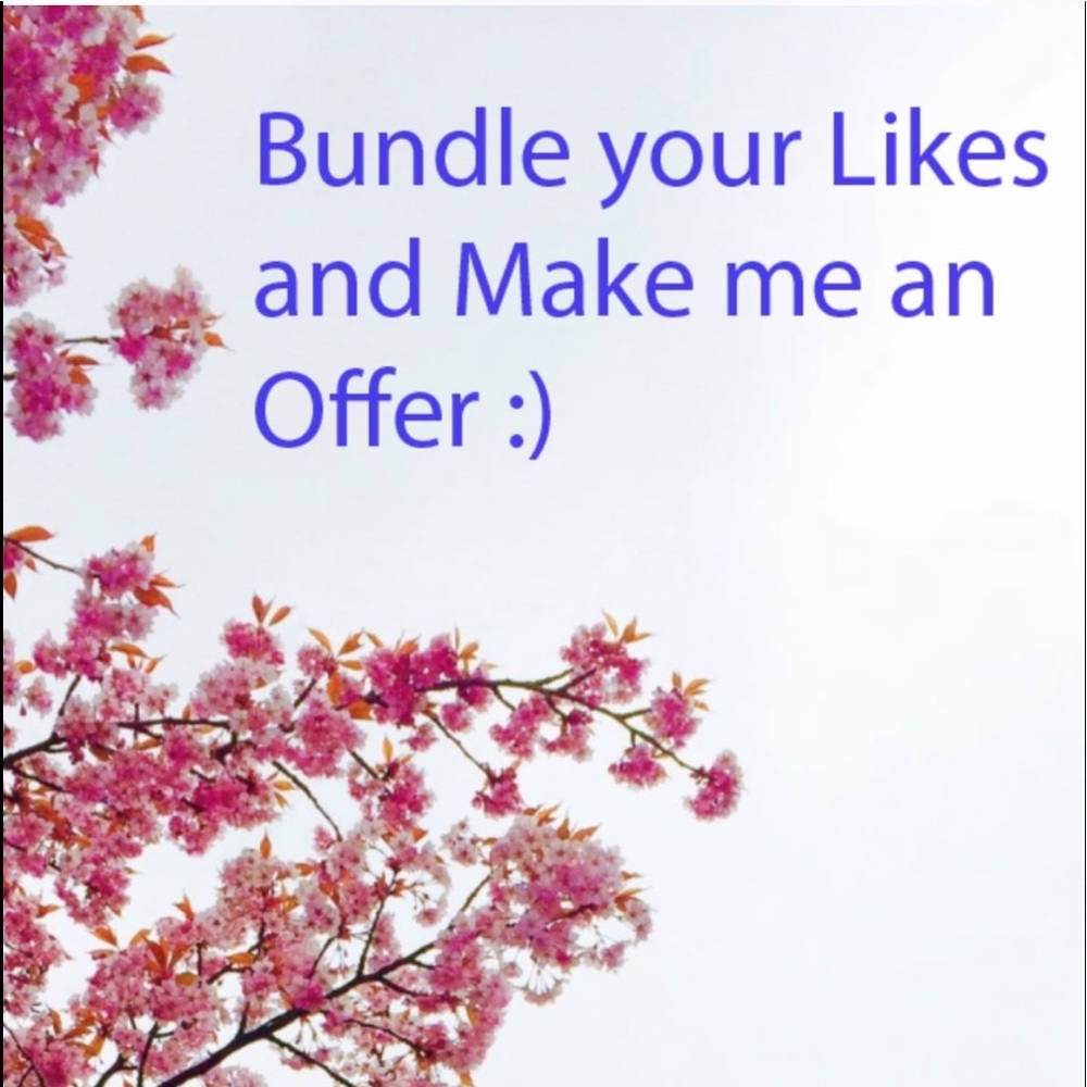 🌺Bundle Your Likes and Make Me an Offer🌺
